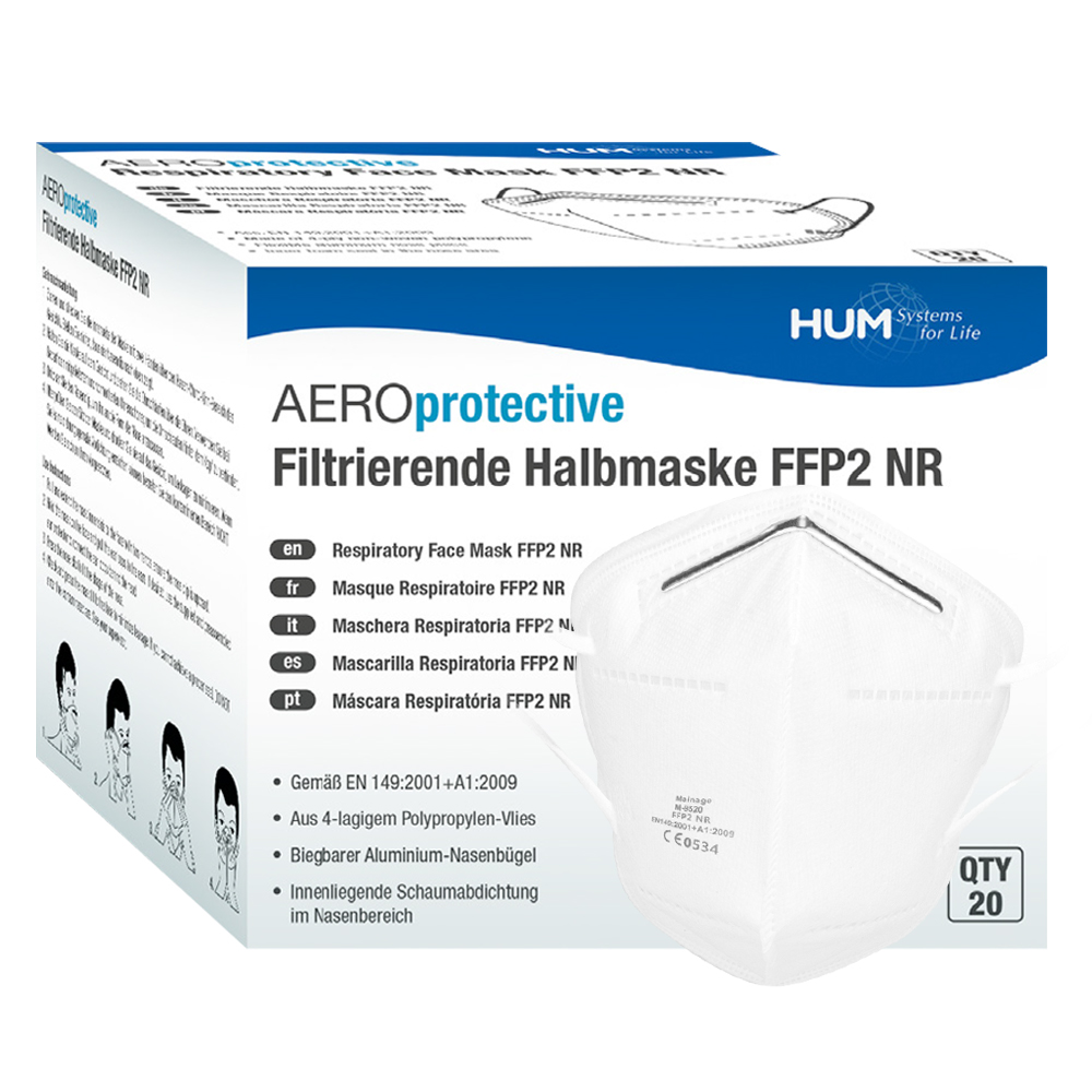 HUM AEROprotective | FFP2 Atemschutzmaske