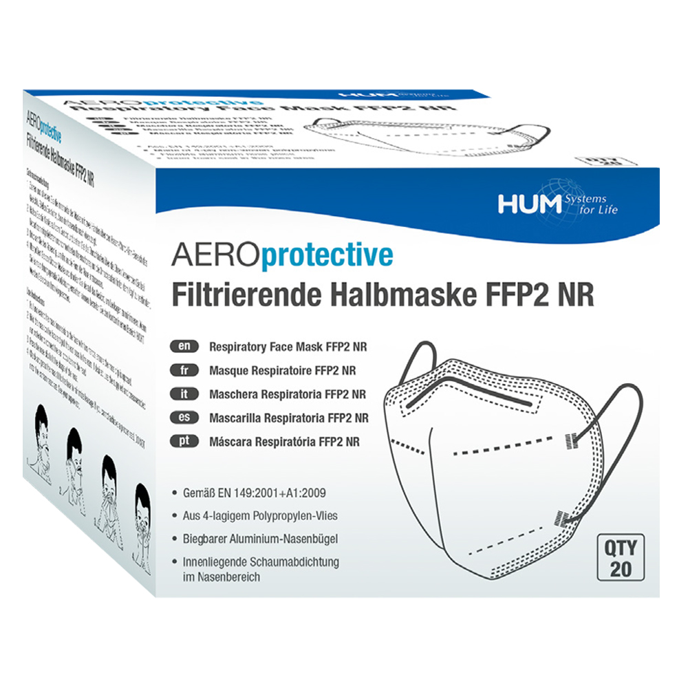 HUM AEROprotective | FFP2 Atemschutzmaske